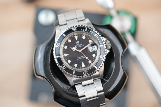 1992 Tudor Submariner Date Black Dial 79090