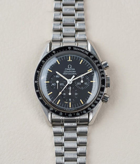 1993 Omega Speedmaster Moonwatch 3592.50 Hesalite Sandwich Apollo XI