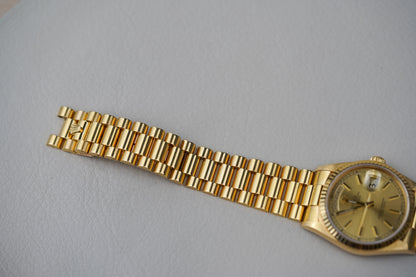 1993 Rolex Day-Date 18238 Champagne Stick Dial