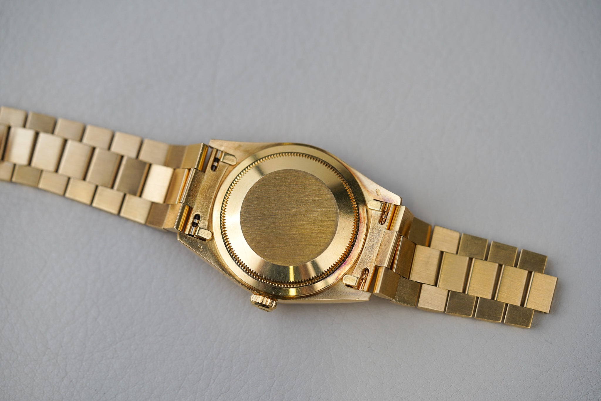 1993 Rolex Day-Date 18238 Champagne Stick Dial