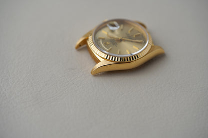 1995 Rolex Day-Date 18238 Champagne Stick Dial