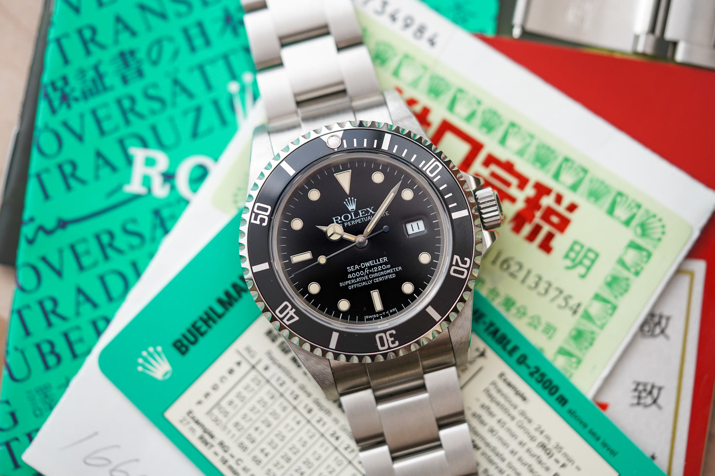 1996 Rolex Sea-Dweller 16600