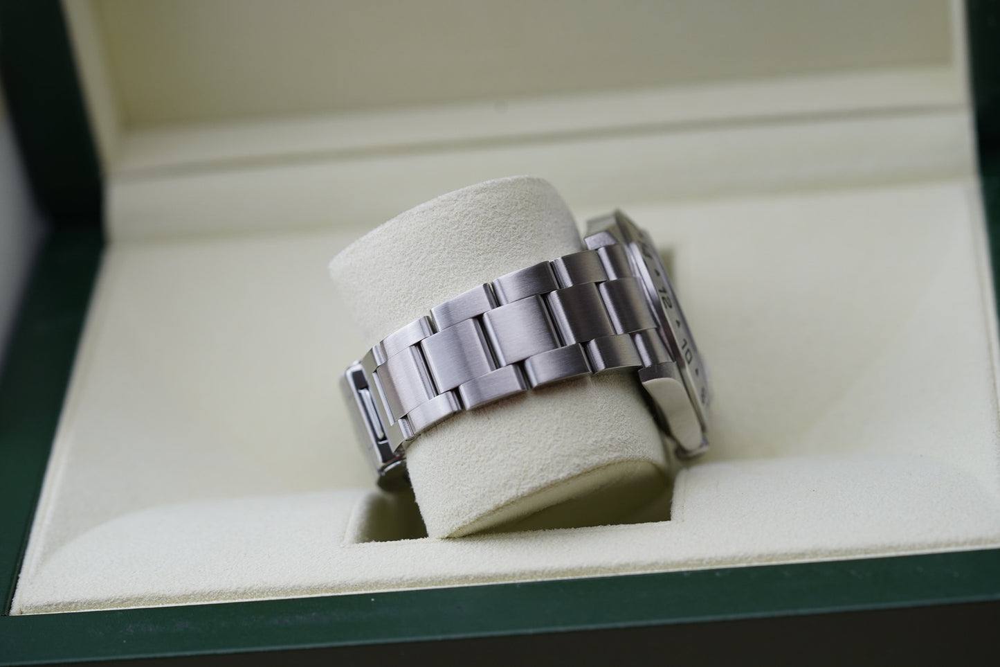 2008 Rolex Explorer II 16570 Black 'Engraved'