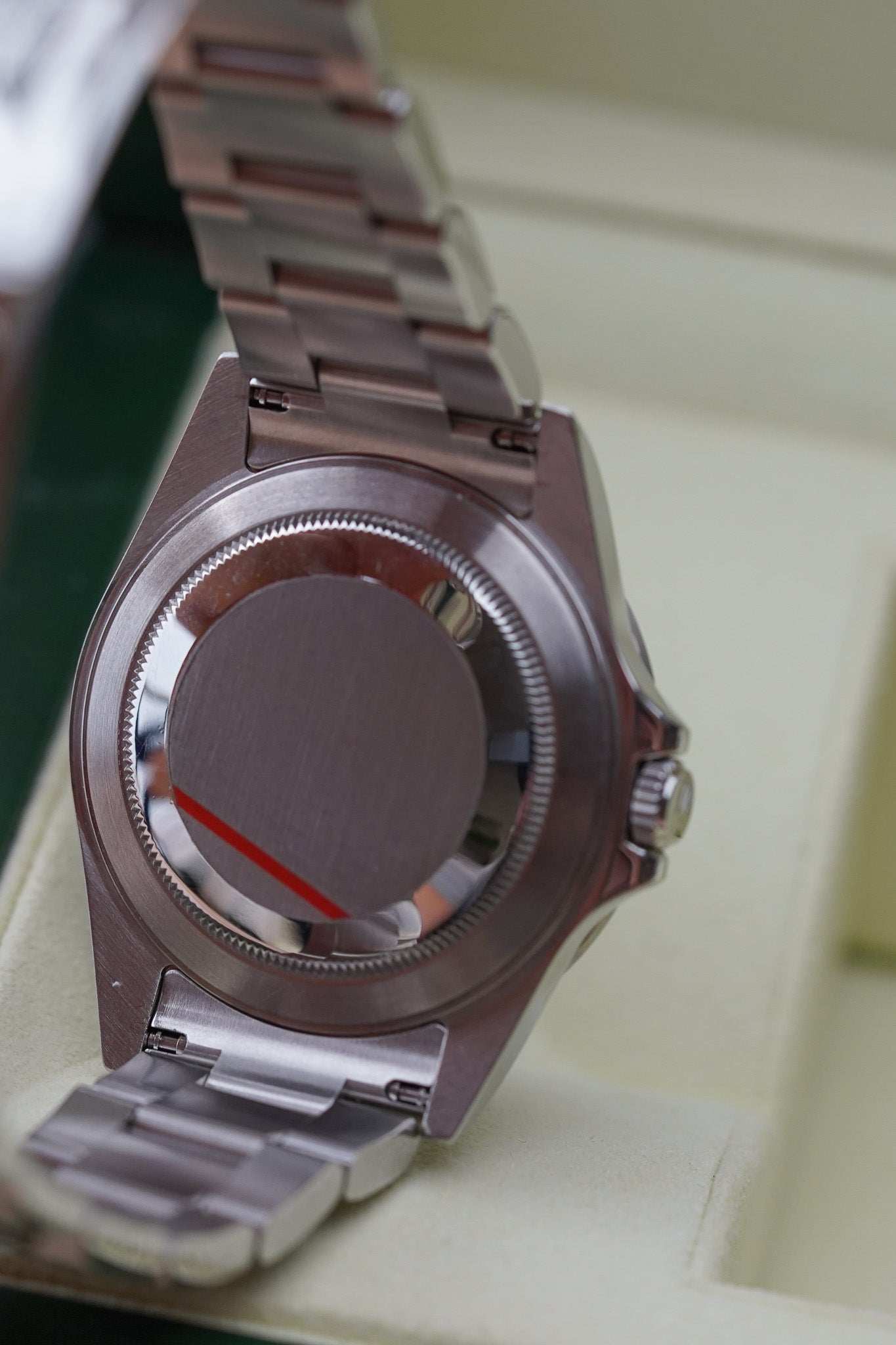 2008 Rolex Explorer II 16570 Black 'Engraved'