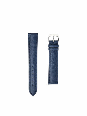 Jean Rousseau Classic 3.5 Watch Strap Embossed Calf Blue