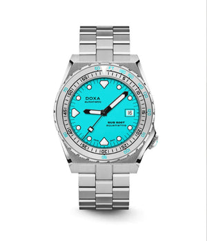 Doxa SUB 600T Aquamarine Steel Inlay 862.10.241.10