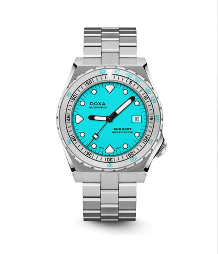 Doxa SUB 600T Aquamarine Steel Inlay 862.10.241.10