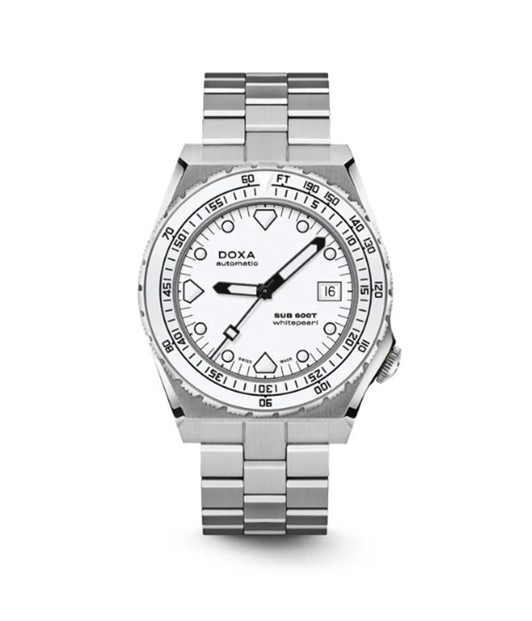 Doxa SUB 600T Whitepearl Ceramic Inlay 861.10.011.10