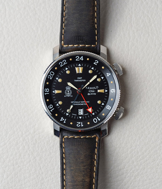 Arnold & Son GMT Timekeeper 18GM 787