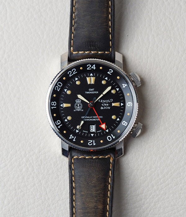 Arnold & Son GMT Timekeeper 18GM 787