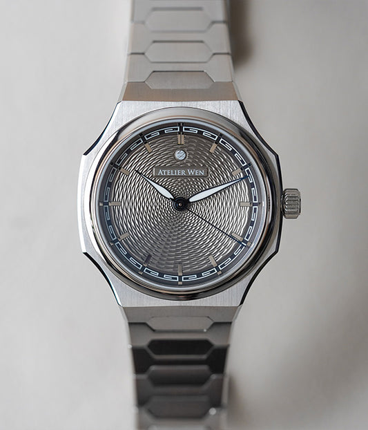 Atelier Wen Perception Grey Guilloché Dial