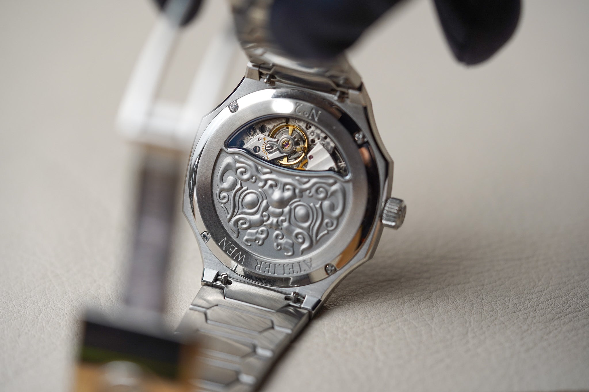 Atelier Wen Perception Grey Guilloché Dial