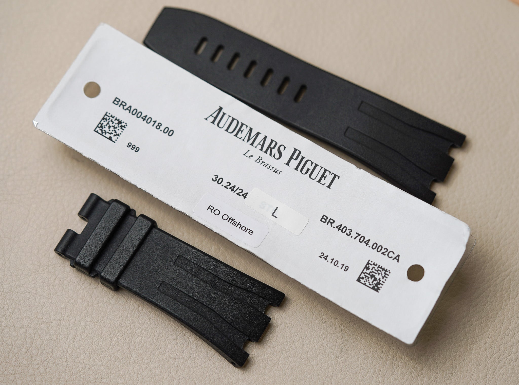 Audemars Piguet Royal Oak Offshore Rubber Strap OEM 28/24mm Black