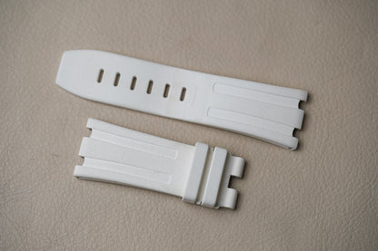 Audemars Piguet Royal Oak Offshore Rubber Strap OEM 28/24mm White