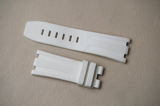 Audemars Piguet Royal Oak Offshore Rubber Strap OEM 28/24mm White
