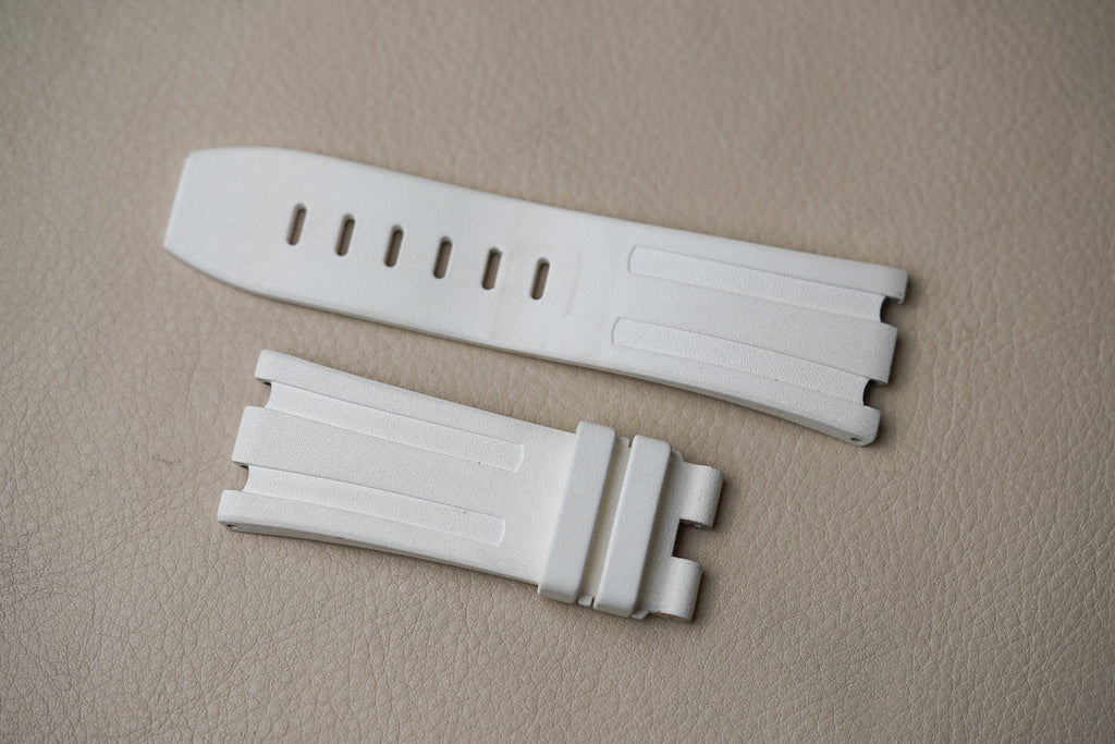 Audemars Piguet Royal Oak Offshore Rubber Strap OEM 28/24mm White