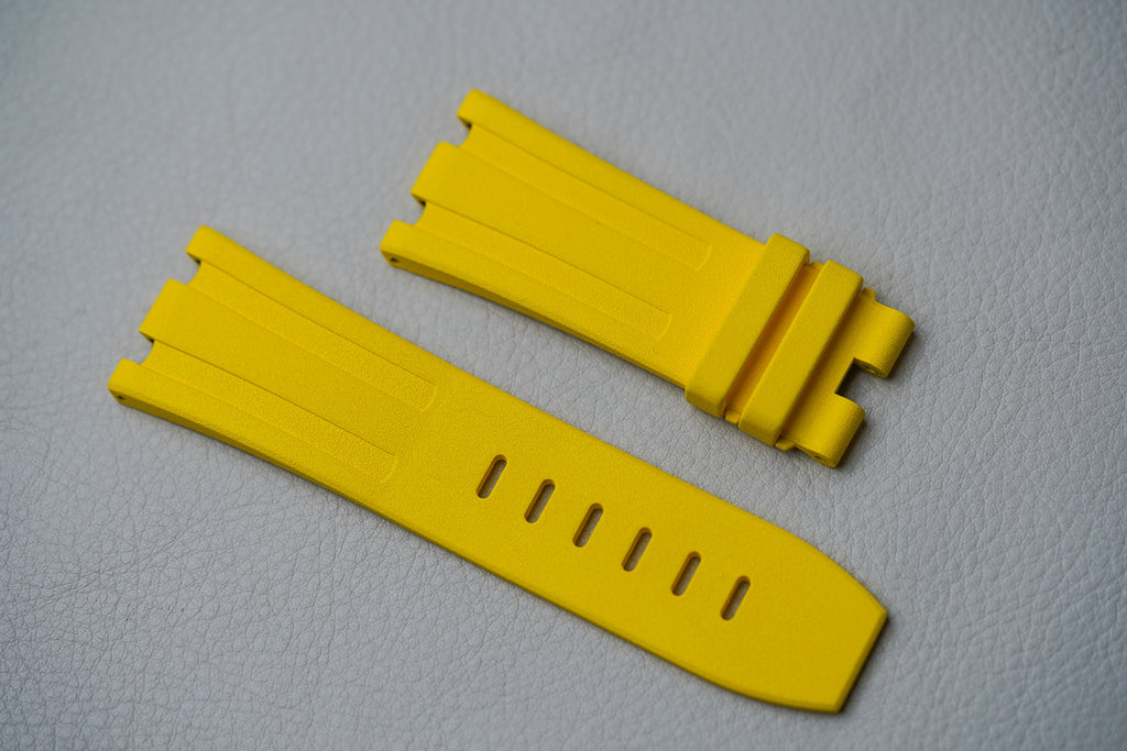 Audemars Piguet Royal Oak Offshore Rubber Strap OEM 28/24mm Yellow