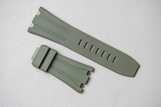 Audemars Piguet Royal Oak Offshore Rubber Strap OEM Taupe BRA006669.00 - BR.403.989.600CA
