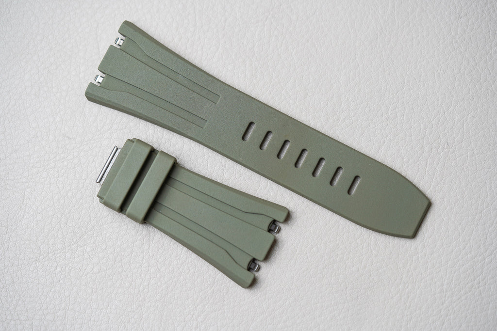 Audemars Piguet Royal Oak Offshore Rubber Strap OEM Taupe BRA006669.00 - BR.403.989.600CA