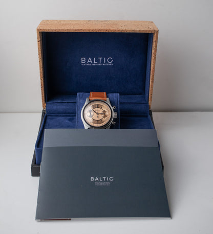 Baltic Bicompax X Revolution & The Rake Salmon Dial