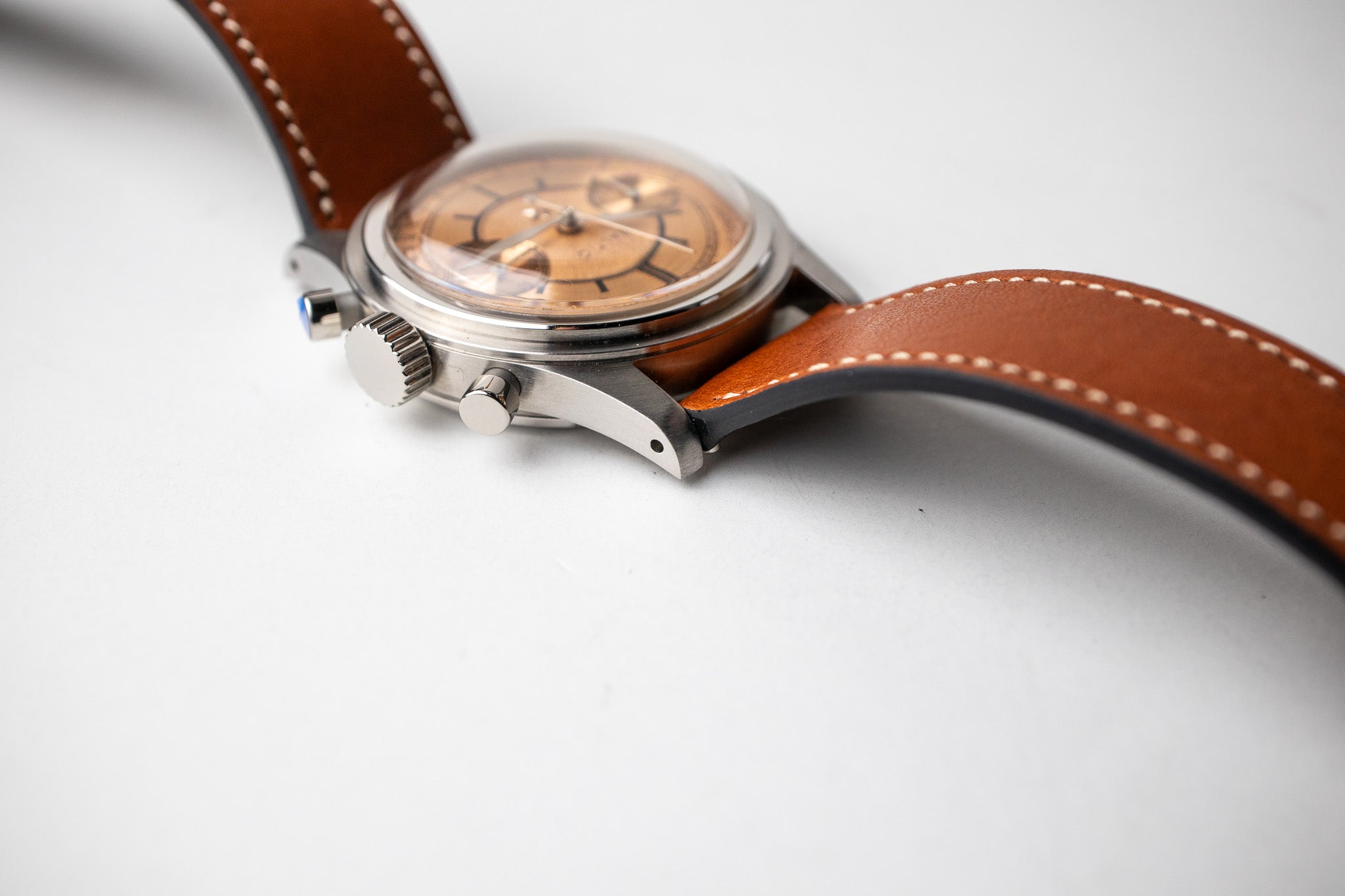 Baltic Bicompax X Revolution & The Rake Salmon Dial