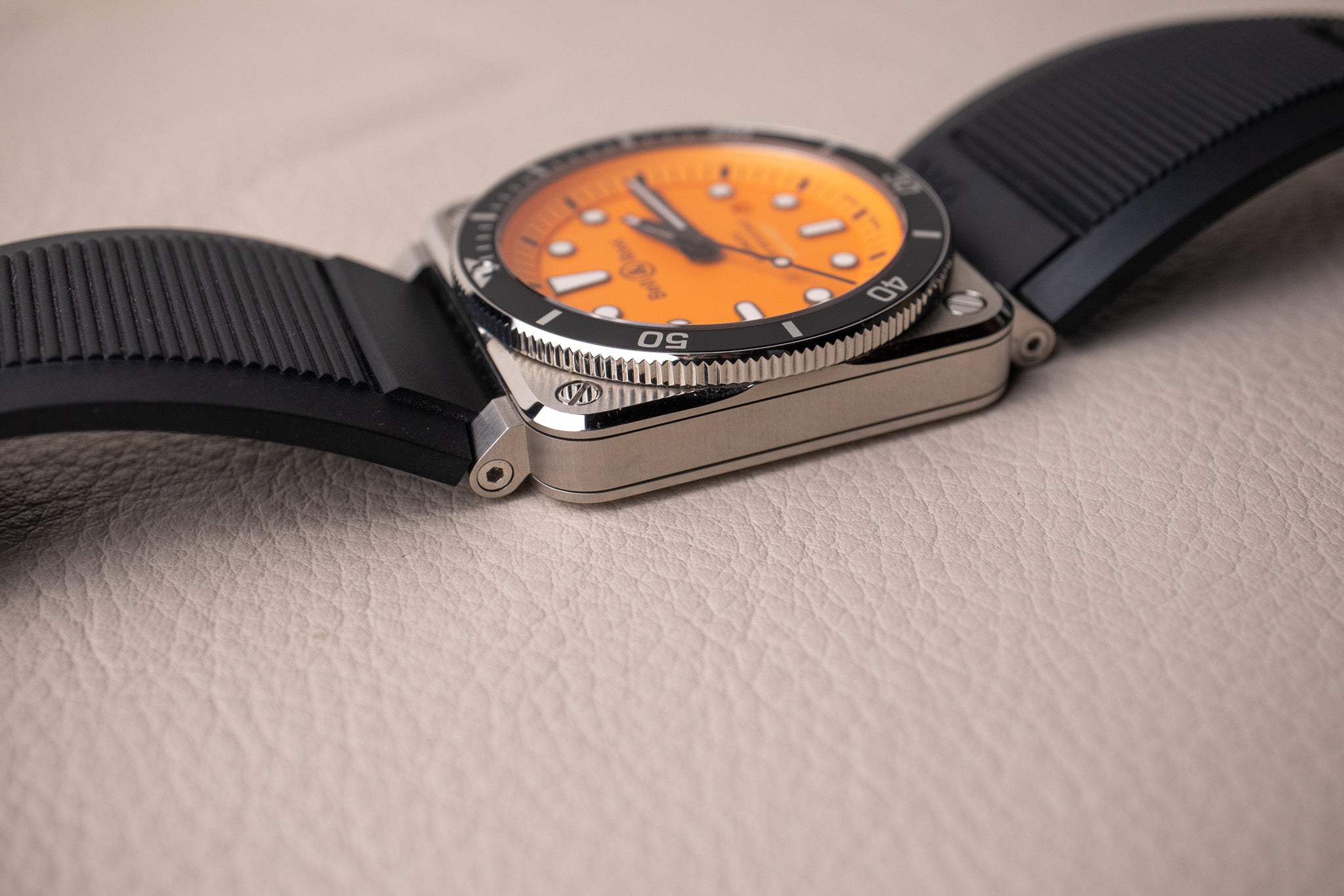 Bell & Ross BR 03-92 Diver Orange BR0392-D-O-ST/SRB – Belmont Watches