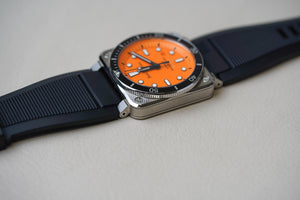 Bell & Ross BR 03-92 Diver Orange BR0392-D-O-ST/SRB
