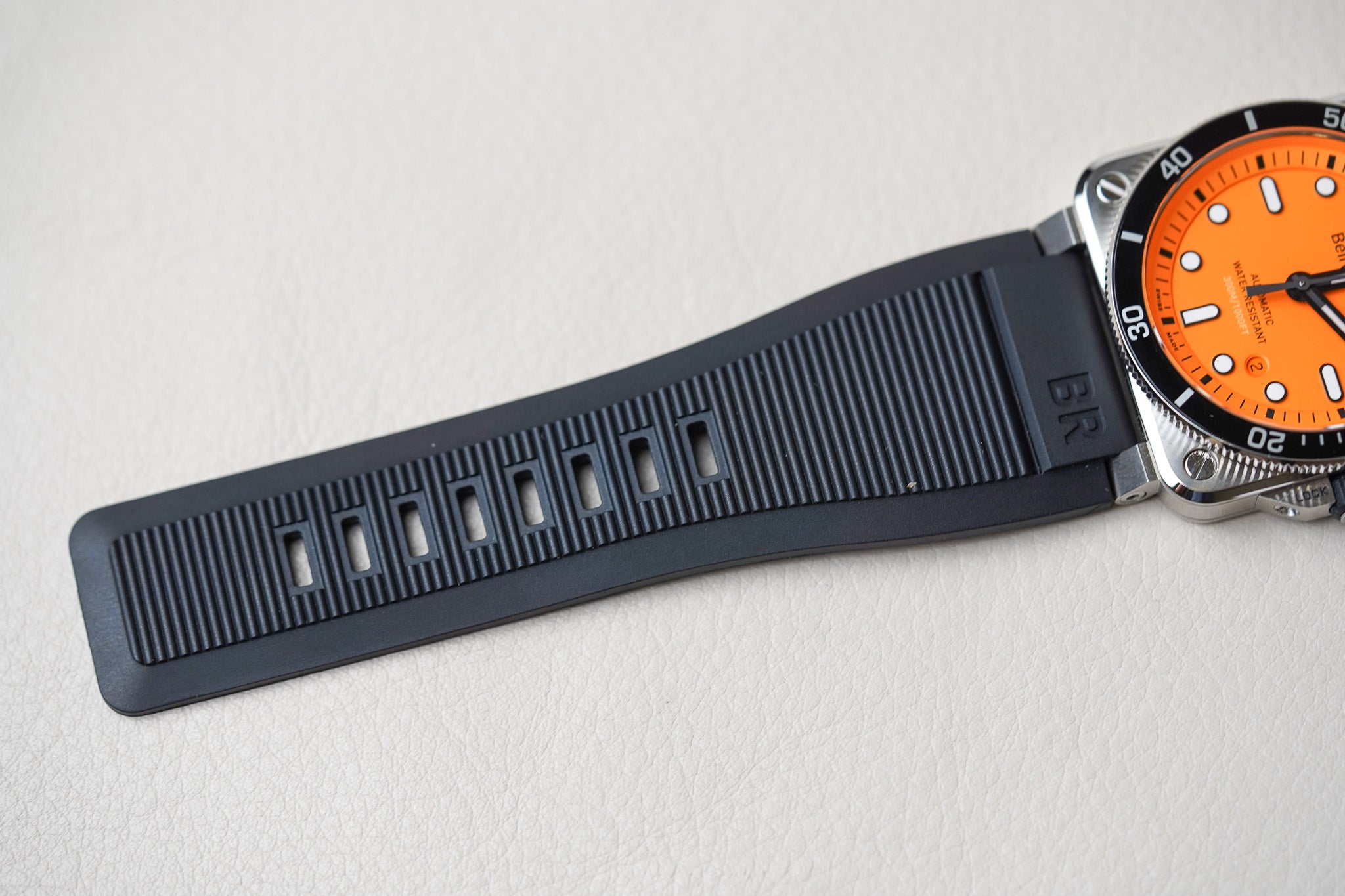 Bell & Ross BR 03-92 Diver Orange BR0392-D-O-ST/SRB