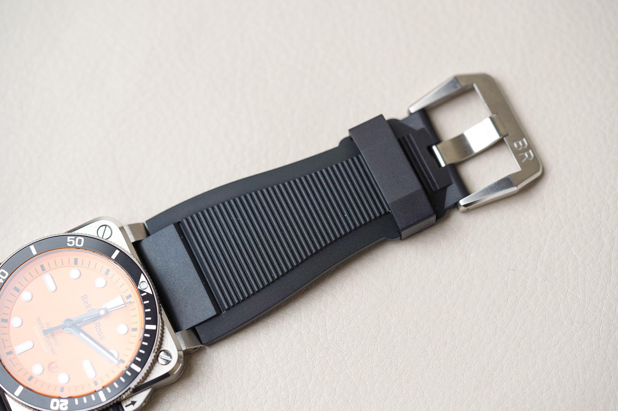 Bell & Ross BR 03-92 Diver Orange BR0392-D-O-ST/SRB