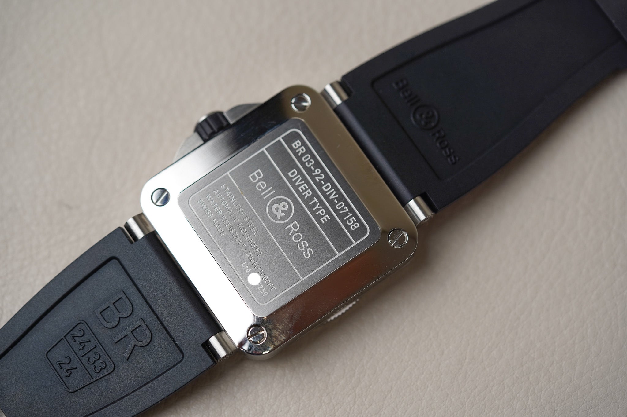 Bell & Ross BR 03-92 Diver Orange BR0392-D-O-ST/SRB