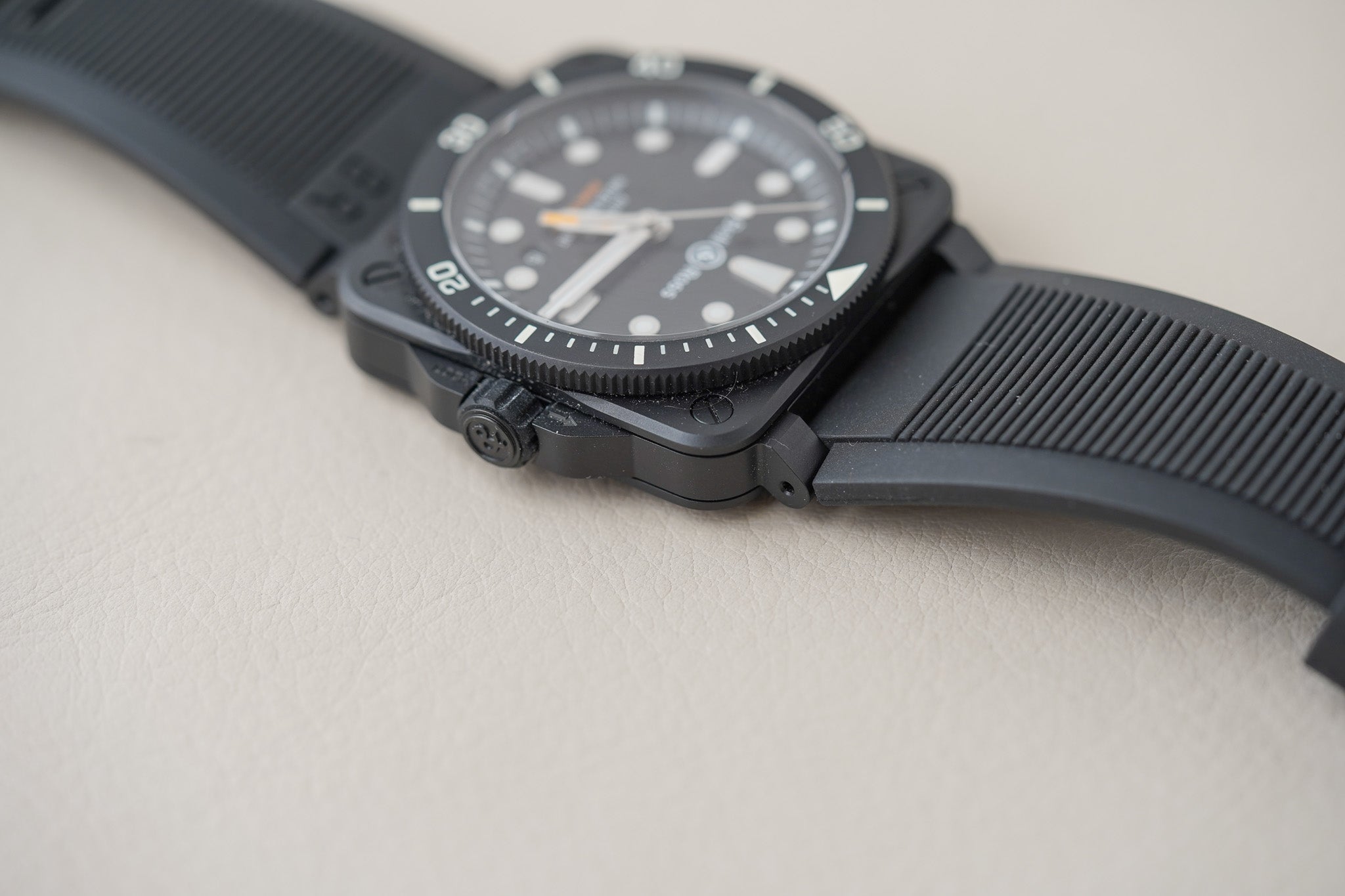 Bell & Ross BR 03-92 Diver 'Matte Black' Ceramic BR0392-D-BL-CE/SRB