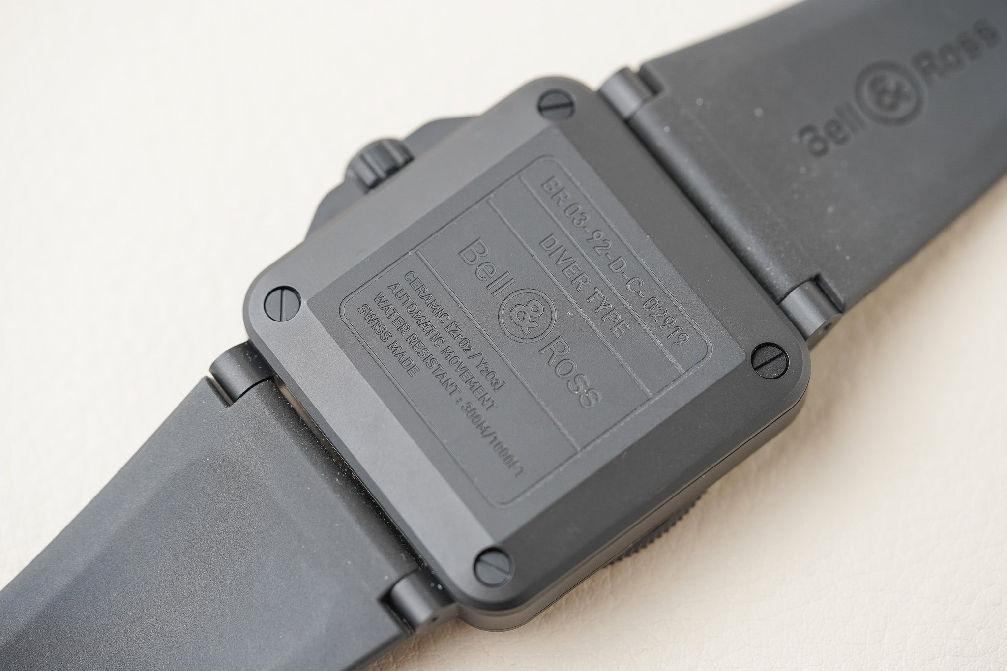 Bell & Ross BR 03-92 Diver 'Matte Black' Ceramic BR0392-D-BL-CE/SRB