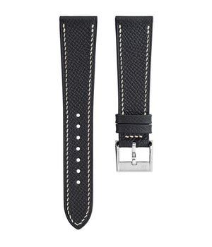 Delugs Black Epsom Slim Strap