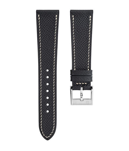Delugs Black Epsom Slim Strap