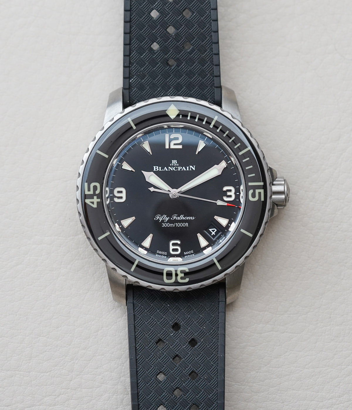 Blancpain Fifty Fathoms Automatique Titanium 42mm 5010 12B30 B64B