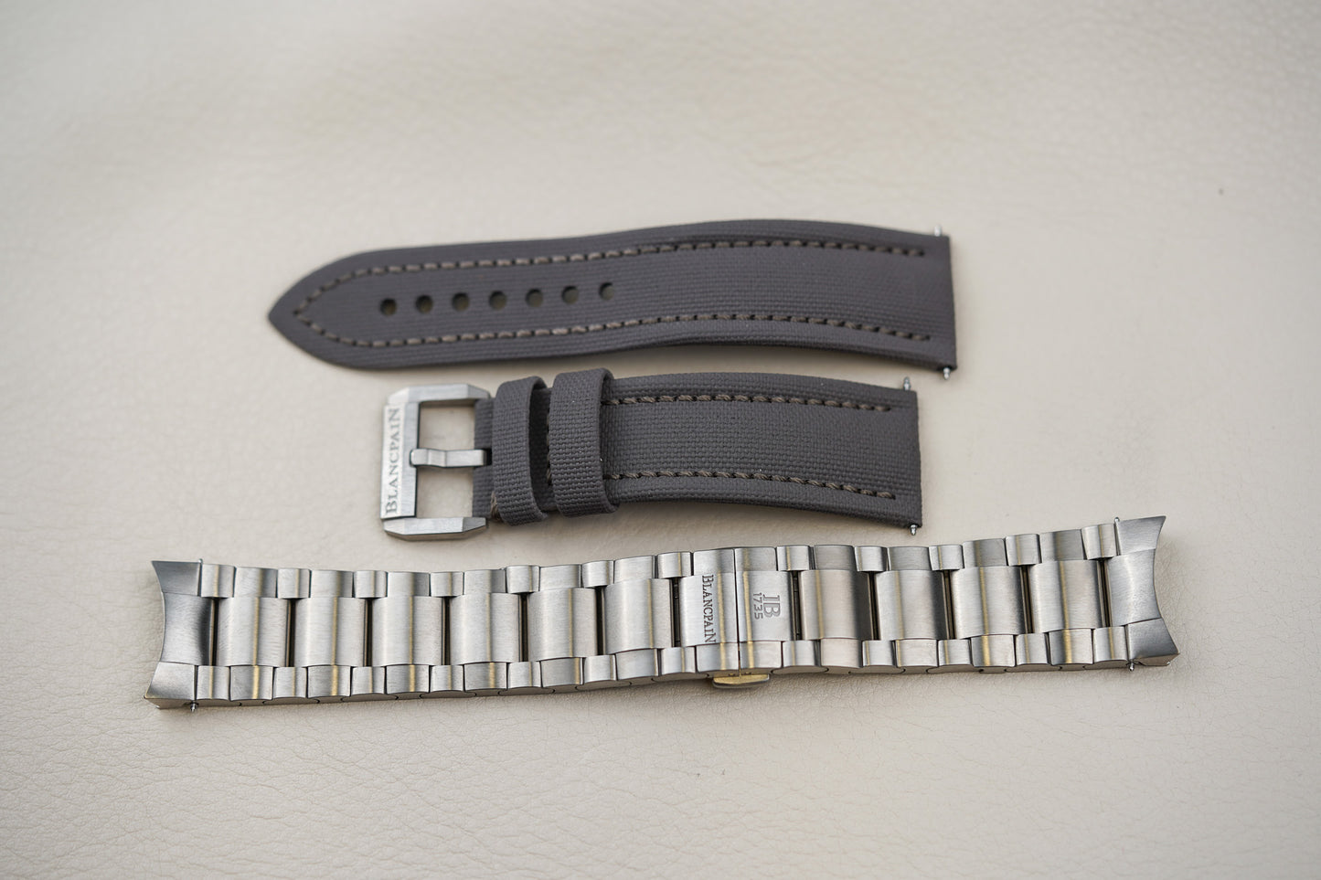 Blancpain Fifty Fathoms Bathyscaphe Titanium 5000-1110-52A 5000-1210-98S