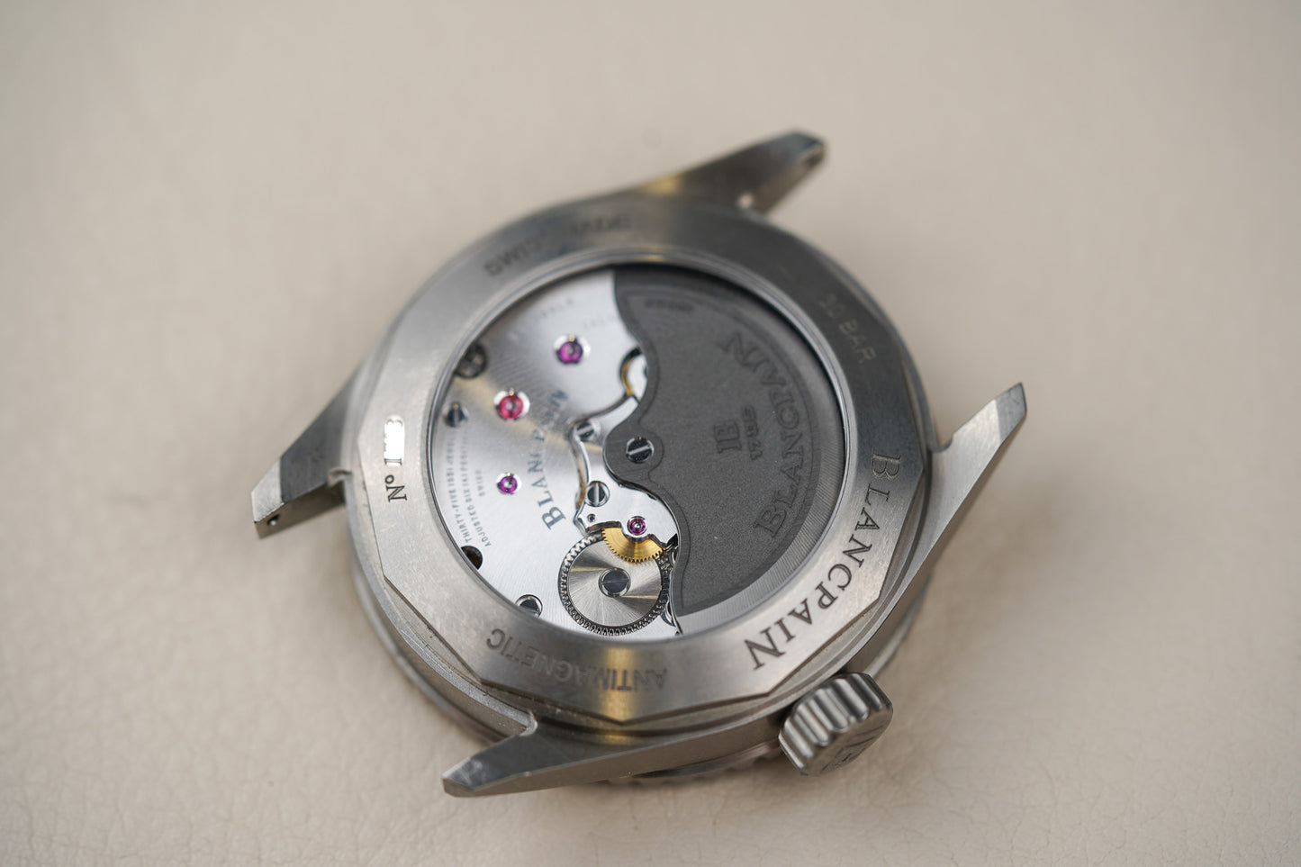 Blancpain Fifty Fathoms Bathyscaphe Titanium 5000-1110-52A 5000-1210-98S