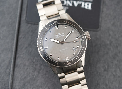 Blancpain Fifty Fathoms Bathyscaphe Titanium 5000-1110-52A 5000-1210-98S