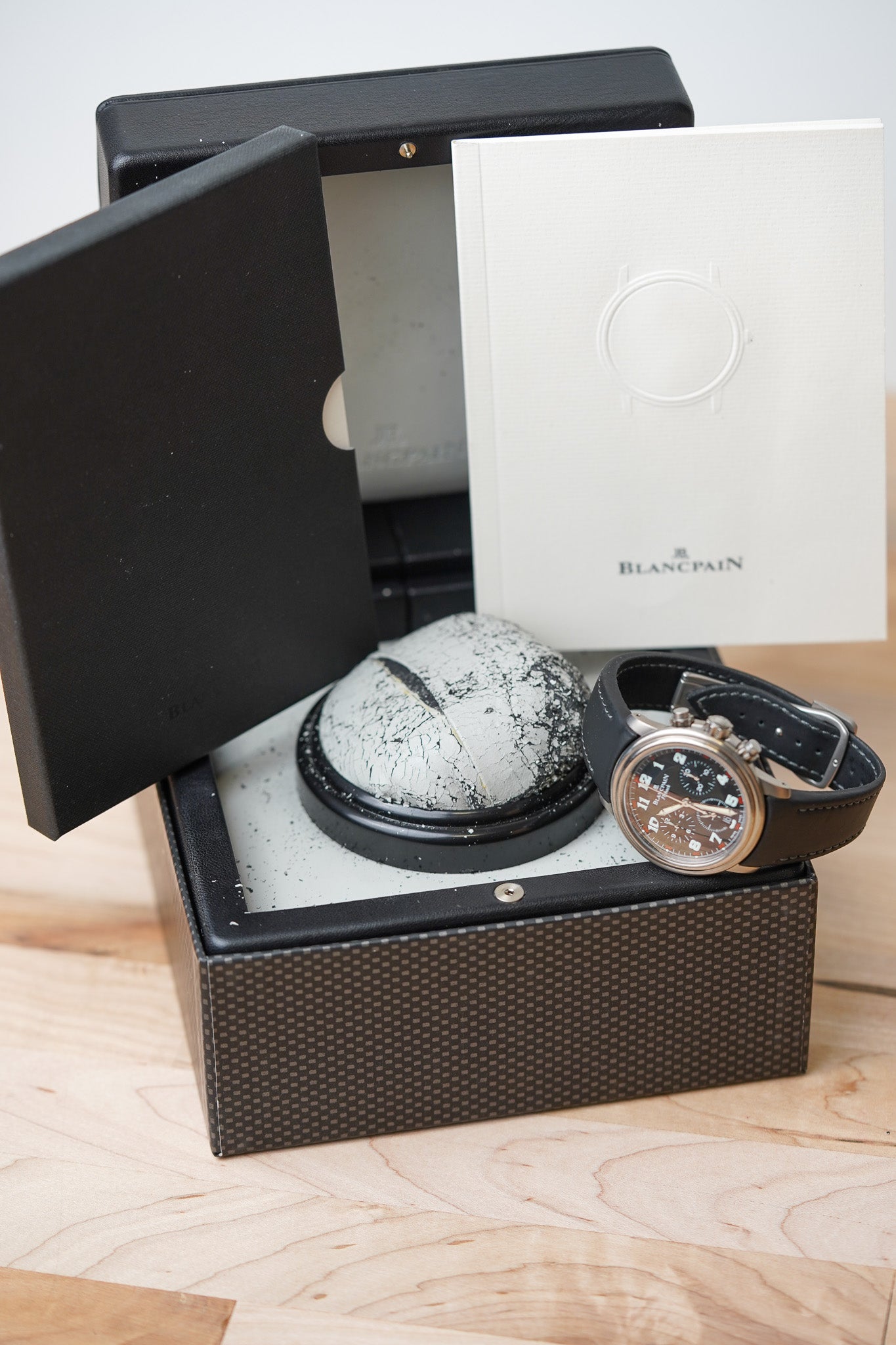 Blancpain Leman Flyback Chronograph Titanium 2185F-1230-64B