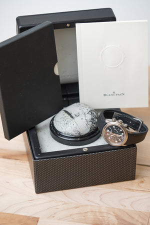 Blancpain Leman Flyback Chronograph Titanium 2185F-1230-64B