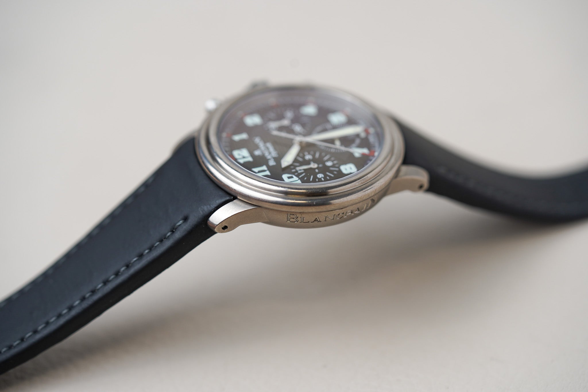 Blancpain Leman Flyback Chronograph Titanium 2185F-1230-64B