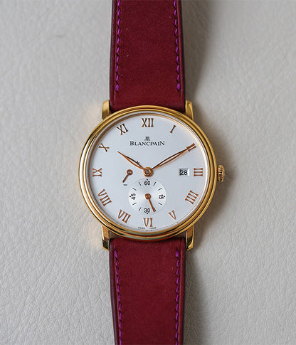 Blancpain Villeret Ultraplate Rose Gold 6606-3642-55B
