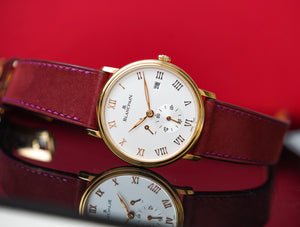 Blancpain Villeret Ultraplate Rose Gold 6606-3642-55B