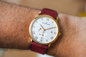 Blancpain Villeret Ultraplate Rose Gold 6606-3642-55B