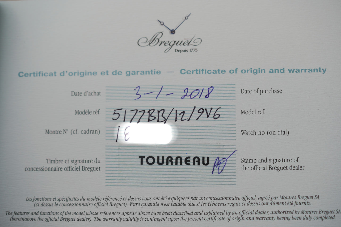 Breguet Classique Automatic 38mm 5177bb/12/9v6