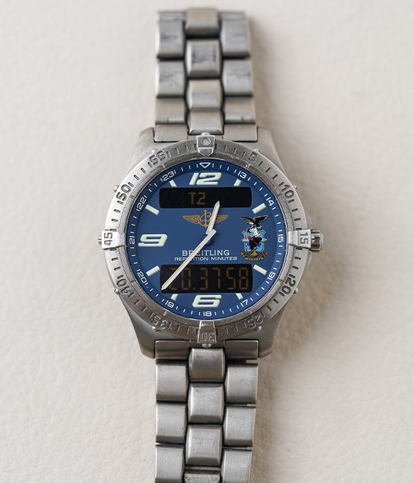 Breitling Aerospace Blue U.S.N.T.P.S E65382