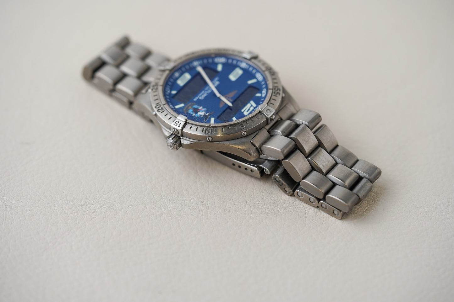 Breitling Aerospace Blue U.S.N.T.P.S E65382