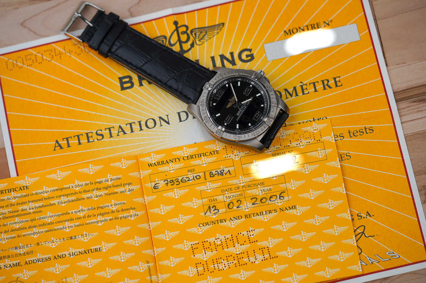 Breitling Aerospace Gray Titanium E79362