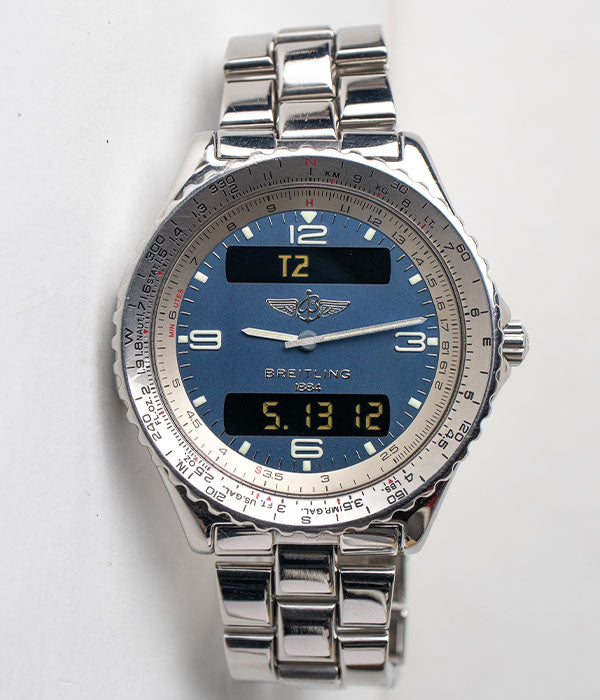 Breitling Chronospace Blue A56011