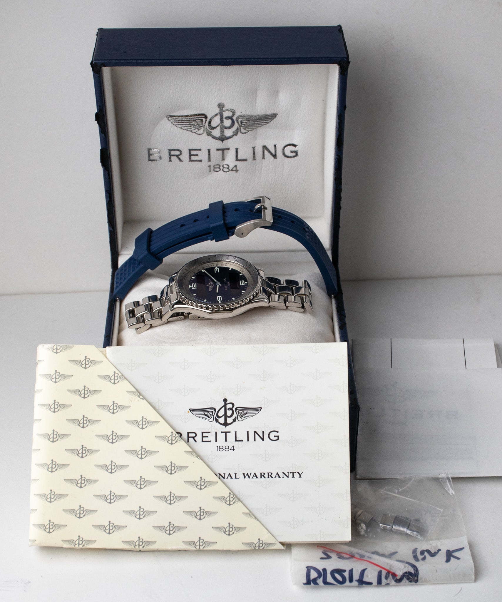 Breitling Chronospace Blue A56011